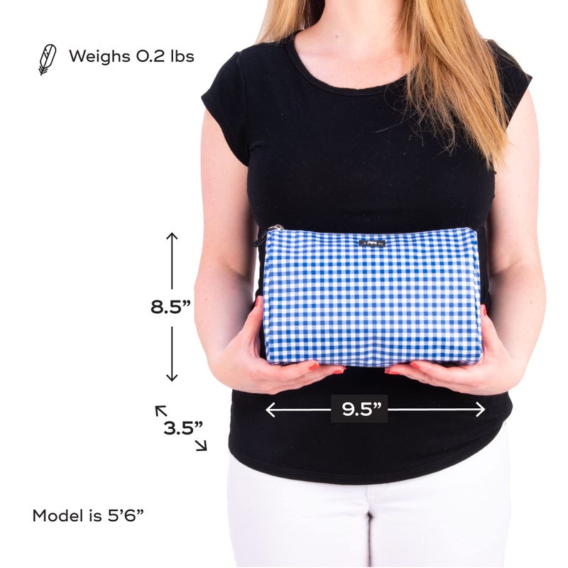 SCOUT Packin' Heat - Large  Water-Resistant  Zip Close Makeup Bag for Women- Toiletry Travel Bag - Cosmetic Bag - Image 3
